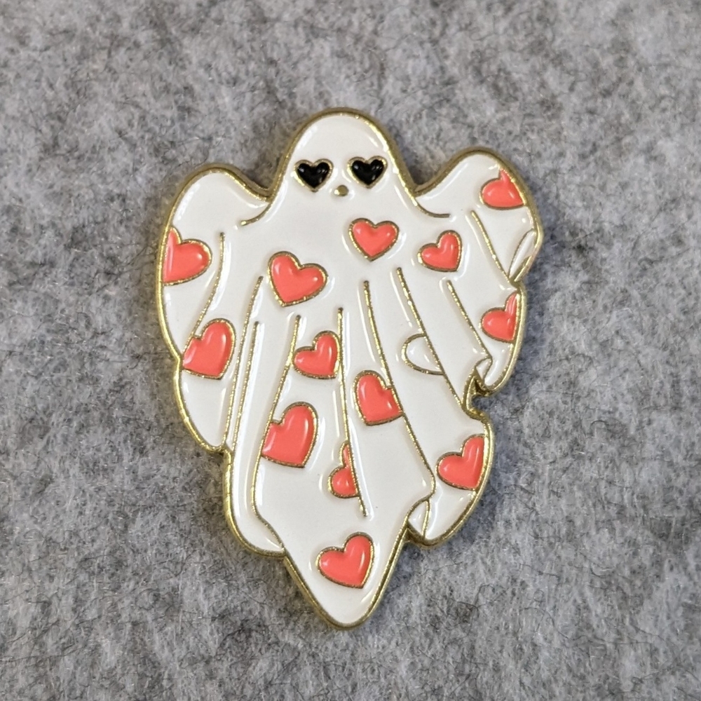 Romantic Ghost Pin